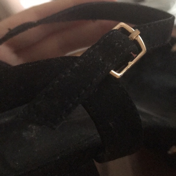 Embroidered platform heels - Picture 5 of 5